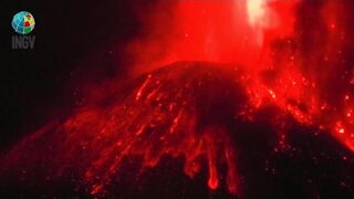 Italy's Mount Etna continues intense eruptions