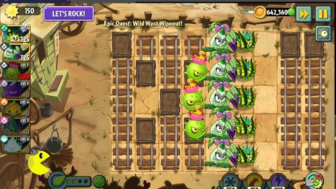 Plants vs Zombies 2 - Epic Adventure Quest - Wild West Wipeout - April 2022