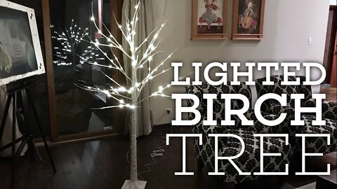 Prelit LED Decorative Birch Tree by Twinkle Star Review