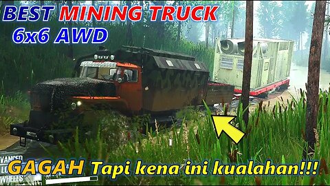 🔴 GAGAHNYA TRUK TAMBANG SIRNA KARENA INI!! Spintires Mudrunner Truck Off Road Gameplay