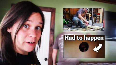 She MADE ME BUILD IT! | Safety Concerns | DIY Shed To House Conversion