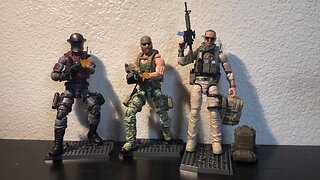 Valaverse Action Force Series 2B Military Action Figures Review