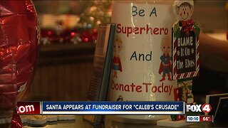 Santa appears at fundraiser for Caleb's Crusade in Port Charlotte