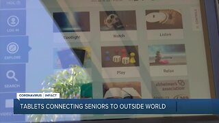 New state program helps to keep seniors connected with loved ones and the world using tablets