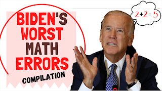 Biden's MOST Cringeworthy MATH ERRORS Compilation!