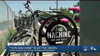 "This Machine" nonprofit unveils electric bikes across Tulsa