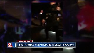 Body cam video from officer-involved shooting released