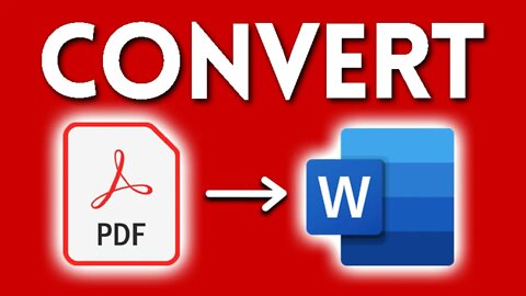 FREE Convert PDF to Microsoft Word DOC or DOC to PDF FAST!