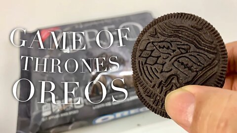 Game of Thrones Limited Edition Oreo Cookies Review