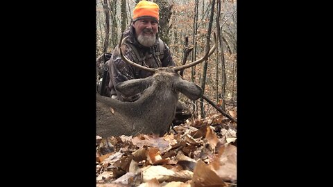 1-Shot Deer Hunting 2022 E9: National Forest Mountain Buck Down!