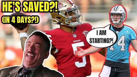 NFL Fans DON'T BUY Trey Lance's Throwing Motion Being Fixed?! Former Coach Says Sam Darnold Starts?!