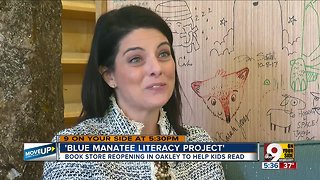 Beloved bookstore reopens as Blue Manatee Literacy Project