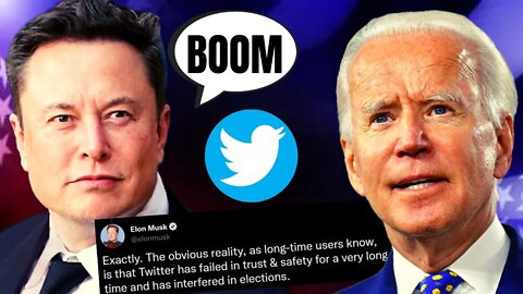 Elon Musk Drops A Twitter BOMBSHELL | Confirms Twitter Has INTERFERED In Elections