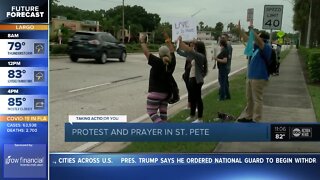 Protest and prayer in St. Pete