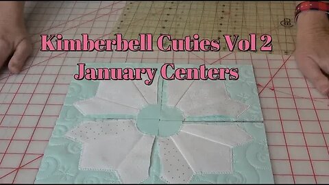 Kimberbell Cuties V2, Jan Center Blocks, Color Sort, Single & Multi-needle Machines