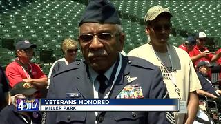 Veterans honored at Miller Park