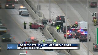 One arrested in crash that injured Waukesha Co. deputy