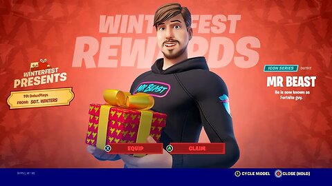 Fortnite WINTERFEST PRESENTS are HERE!