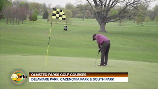 The golf season is open at the Olmsted parks golf courses