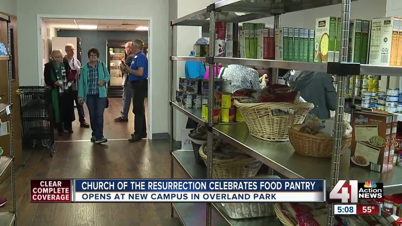 Church of the Resurrection celebrates food pantry