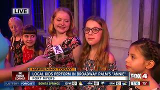 Broadway Palm cast performs 'Annie' The Musical - 7am live report
