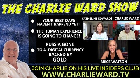 WE ARE IN THE GRAND FINALE WITH CATHERINE EDWARDS, BRICE WATSON & CHARLIE WARD