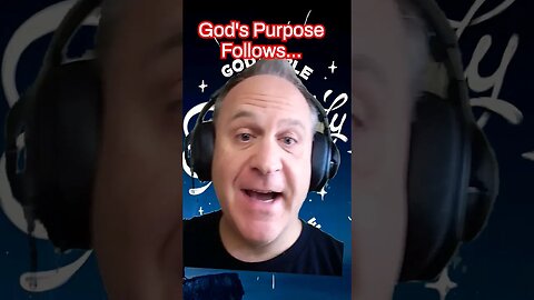 Gods purpose follows... 🤔🙌 #teamjesus #motivation #surrender #HolySpirit