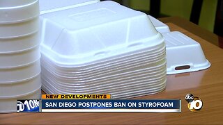 City of San Diego puts enforcement of Styrofoam ban on hold