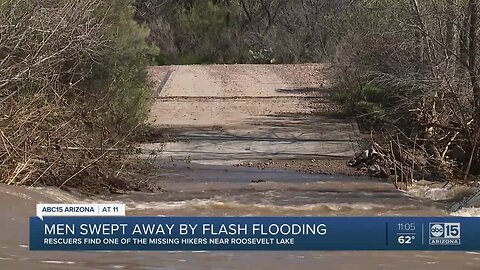 Rescuers find hiker near Roosevelt Lake, 2nd hiker later found dead