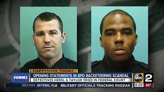 Opening statements in BPD Racketeering trial