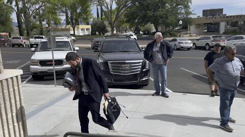 Alex Kolodin after the court hearing in Mohave County.