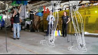 SOUTH AFRICA - Cape Town - Cape Town Carnival Preparation Workshop (Video) (AX2)