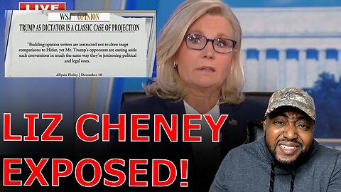 Liz Cheney Goes On Trump Deranged Rant After Confronted On REFUSING To Attack Biden Being Dictator!