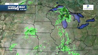 Humid Wednesday with hit and miss showers