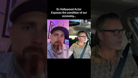 Mike ex Hollywood actor explains the condition of our economy in the short sightedness that people a