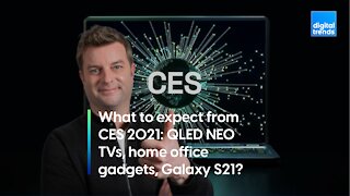 What to expect from CES 2021: QLED NEO TVs, home office gadgets, Galaxy S21?