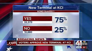 Voters approve new, single-terminal KCI