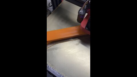 Printing a chunk of plastic