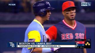 Willie Adames, Michael Perez lead Tampa Bay Rays to 10-3 win over Boston Red Sox