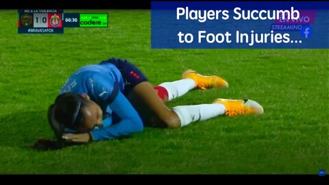 Players Succumb to Foot Injuries!