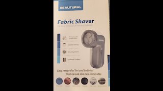 Review Fabric shaver, wm blanket