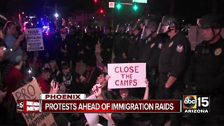 Lights of Liberty: Phoenix street in immigration protest