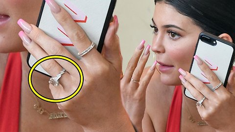 Kylie Jenner Spotted With MASSIVE Diamond Ring After Romantic Vacation With Travis Scott!