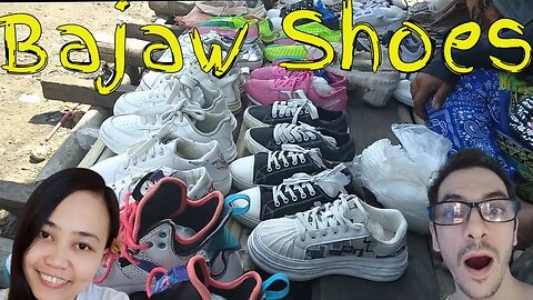 Travel Vlog in Sidecar we buy Second Hands Shoes from Bajaw People in Philippines #philippines