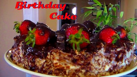 Birthday Chocolate Cake by Chef George from FinestChef.com