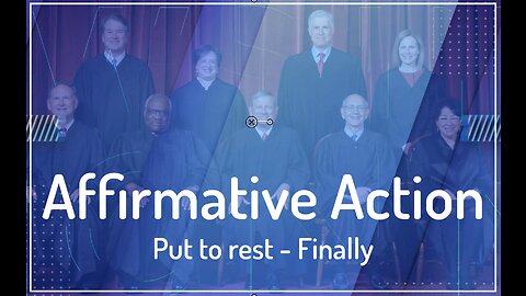 Affirmative Action - Helping one while hurting another!