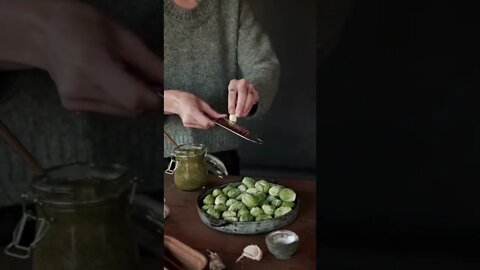 Edible Buds | Roasted Brussels Sprouts | Miniature Cabbage Recipe