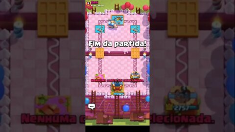 DESAFIO DO MINEIRO BOMBADO #04 #shorts #clashroyal #clash #clashroyale #royale #supercell