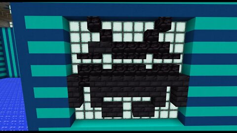 Building Retro Game Icons into Minecraft Walls - Galaxian, Galga, Space invaders