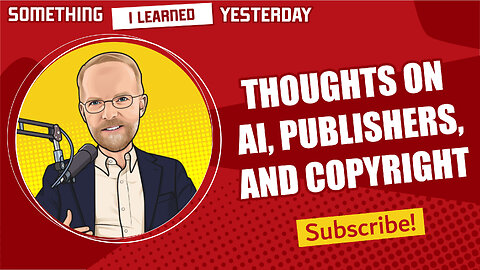 137: Copyright, AI and publishers